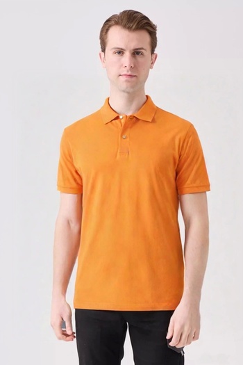 Kardelen İş Elbiseleri Orange Galanthus Polo T-Shirt