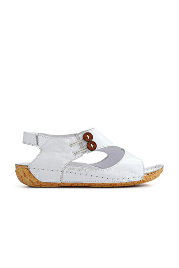 İNZE AYAKKABI Genuine Leather Sandals Model Name: Serena
