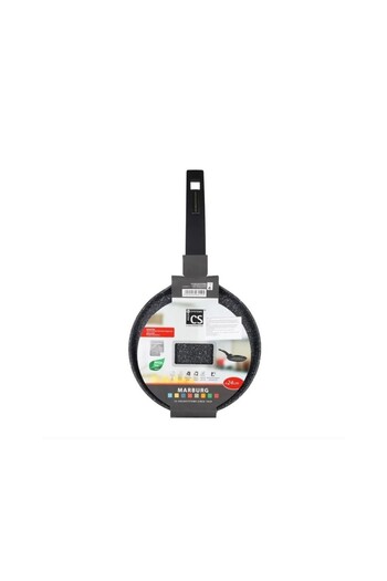 Carl Schmidt Sohn Marburg pancake pan, forged aluminum, marbled non-stick coating, 24 cm, induction