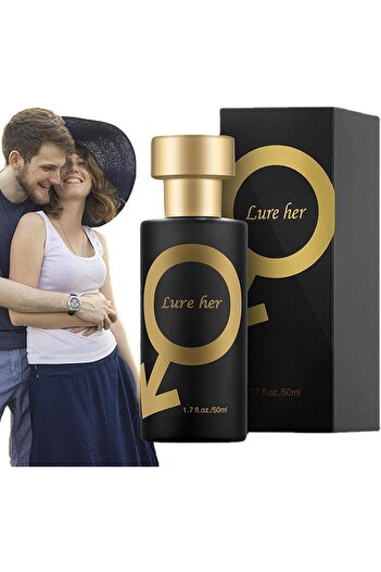 perfum Pheromone Spray Cologne Golden Lore Lascivio for Men, 50 Milliliters