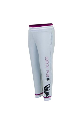 Frozen Pantaloni trening fete, polar, bleu, 116 cm, Real Power, Frozen, Disney