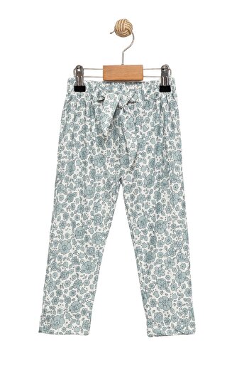 Divonette Girl's Patterned Comfortable Pants-Children's Clothing