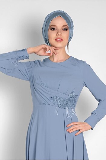 Alvina Güpür Detailed Dress 4433
