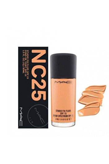 M.A.C MAC Studio Fix Fluid Foundation NC25 30ml with SPF