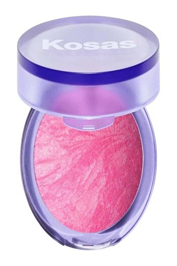 KOSAS Blush is Life Baked Talc-Free Dimensional + Brightening Blush, Butterflies - Cool Baby Pink