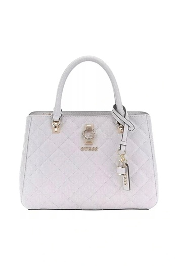 Guess Women's Gray Bessey Logo Handbag Women's Gray Handbag Hwgg9522060-Lvg