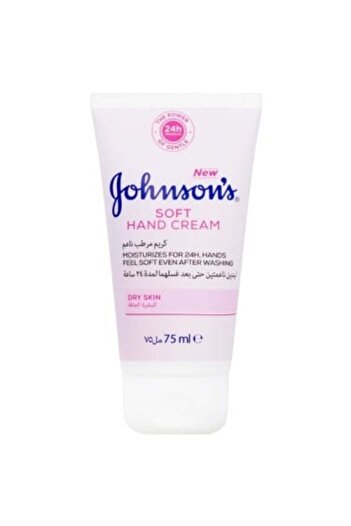 Johnson Soft Hand Cream 75 ml 5874 --- Johnson's Cream 75 ml Soft Moisturizing Hand Cream