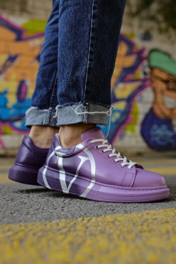 Chekich CH254 - Ανδρικά παπούτσια CBT Pittura 490 PURPLE/ DARK PURPLE V