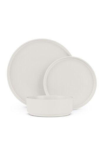 Berlinger Haus Set de farfurii Sahara Berlinger Haus, 18 piese, BH 10005, ceramică, crem