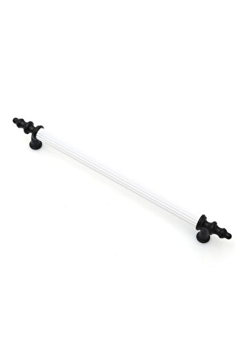Sucuoğlu Zirve Elit 128 mm Mobilier Bucătărie Sertar Dulap Mâner Mâner - Alb-Negru - 1 Buc