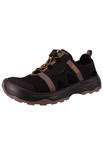 TEVA Herren Wander-sandalen Sandalen Outflow Ct 1134357 Schwarz Blk Black Textil Mit Eva