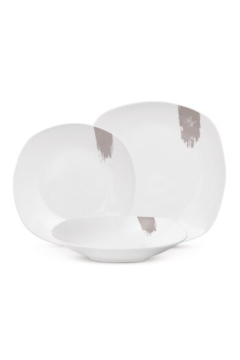 Berlinger Haus 18-piece plate set Taupe BH 10202