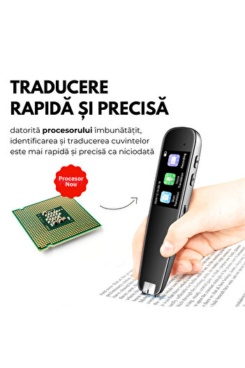 OEM Traducator Inteligent, Ecran Tactil, Traducere vocala, 112 Limbi Straine