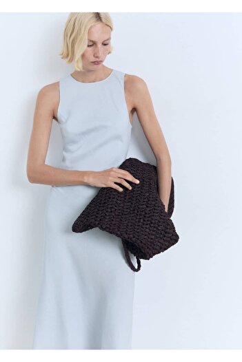 MANGO Woman Rochie midi cu bretele