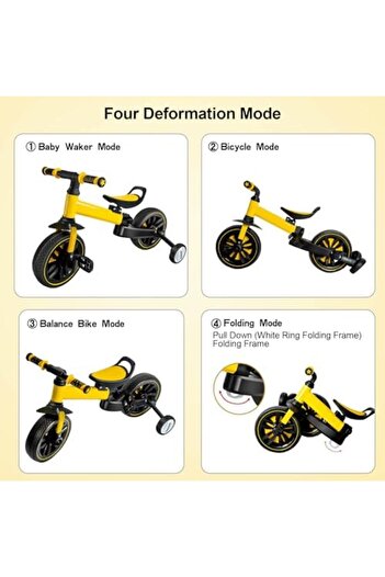 rexa Flwrgirl foldable balance bike/tricycle for toddlers 4-in-1