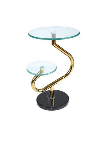 private house golden service table
