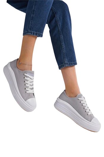 Liger Unisex Keten Spor Ayakkabı GRİ