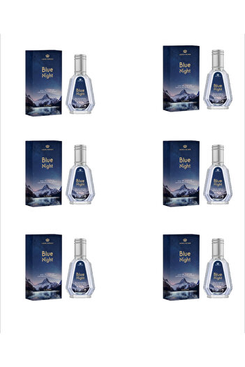 ALREHAB Blue Night Perfume 50ml - 6 pieces