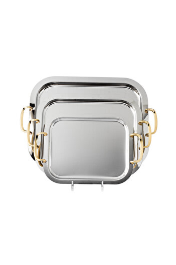 ALSAIF Three different sizes of metal tabasi set from the original Saif Company