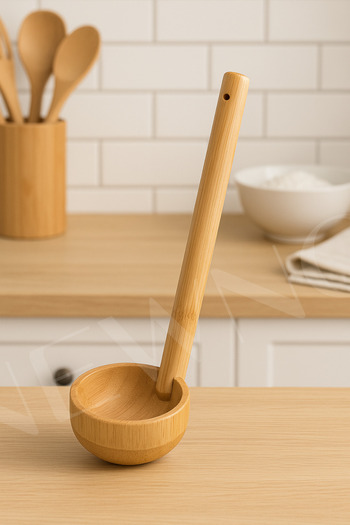 NEWNOW Bamboo Sauce Ladle