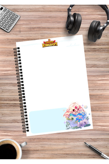 mertfigur Cookie Run Kingdom Spiral Notebook A5 (50 Sheets)