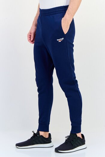 Reebok Men Sportswear Fit Outdoor Sweatpants, Navy Blue