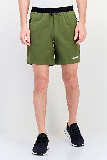 adidas Men Sportswear Fit Outdoor Shorts, Olive