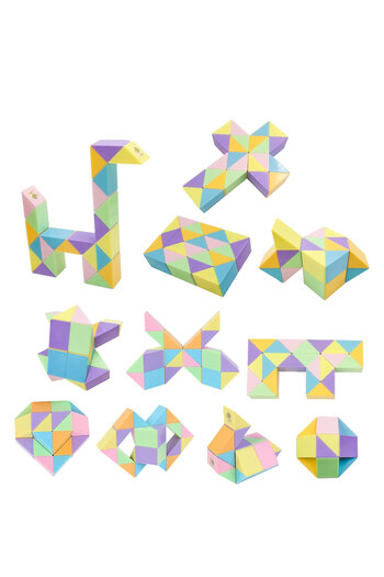 Toyaş Magic Ruler 24 Segmented Magic Cube Educational Toy