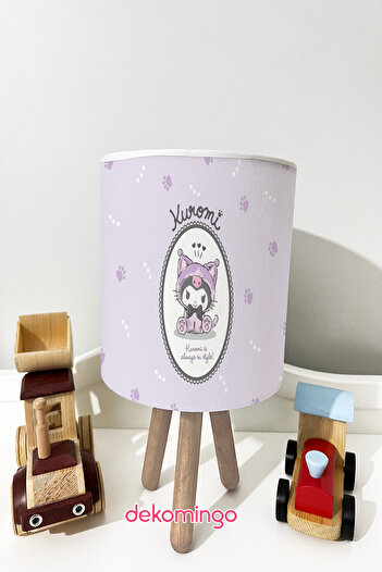 dekomingo Oval Frame Kuromi Baby and Child Room Lampshade