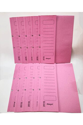 ÖZKAN Half Cover Ring Binder A4 Size Cardboard 24X32 Pink (10 Pcs)