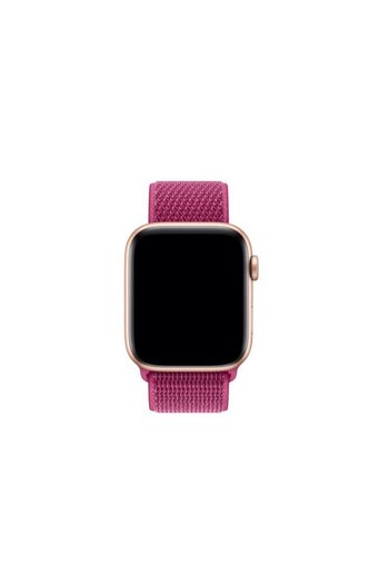 REDz Accessories Sport Strap, Compatible with Apple Watch, Textile, Raspberry - 44/45/46/49 mm