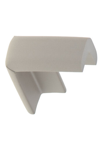 zola Set of 4 foam corner protectors, Zola®, 5x2.3x0.8 cm, light gray