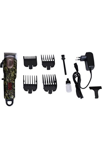 MACVI Macvi® GM 2608 trimmer with LED display - Cordless operation, 15 settings, 180 min operation