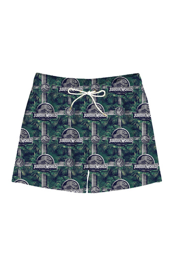 SLIPSTOP Men's Green Jurassic Short Swimsuit So2561110000
