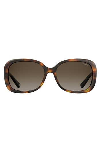 Polaroid Polarized Sunglasses Women Pld 4069/g/s/x 086/la, Plastic, Havana, 59 Mm