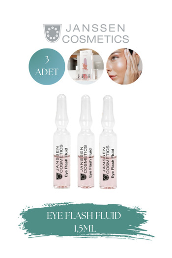 Janssen Cosmetics Eye Flash Fluid Göz Çevresi Serum 1,5 ml 3'Lü