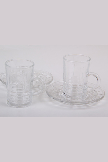 Generic Tea and coffee cups set with saucers