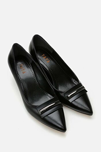 Yaya by Hotiç Black Women's Heeled Shoes