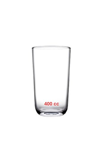 Paşabahçe Otto Water Soft Drink Glass 6 Pcs (400 Cc)