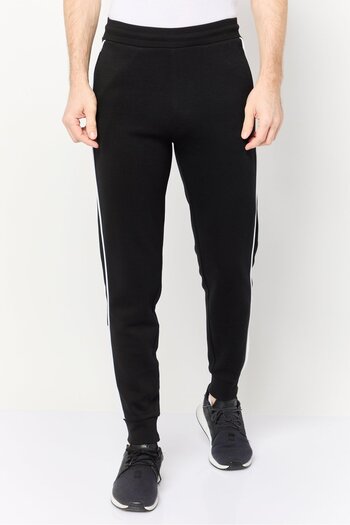 CELIO Men Regular Fit Solid Jogger Pants, Black