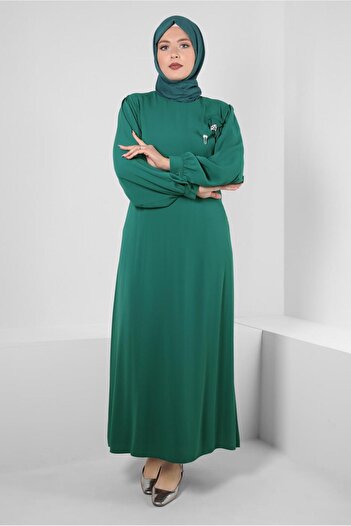 Alvina ACCESSORY DETAILED BELLY DRESS 20361