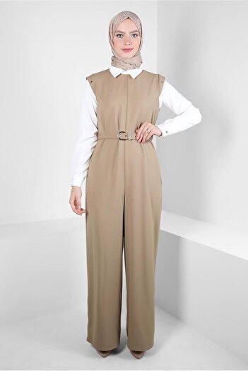 Alvina BELTED DOUBLE CREPE JUMPSUIT 44231