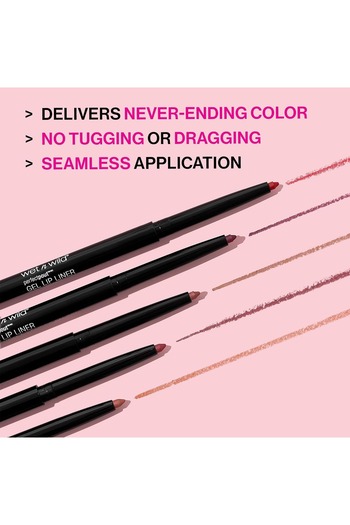 WET N WİLD wet n wild Perfect Pout Matte Retractable Gel Lip Liner Pencil, 662D Dont be a Prune 0.25g