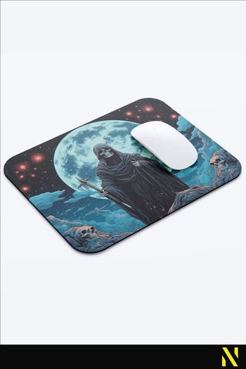 nilizma Halloween Halloween Themed Ergonomic Mouse Pad Non-Slip Base Home and Office Use Mousepad