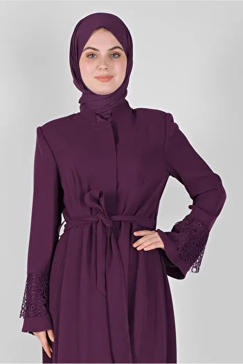 Alvina Laced Sleeves and Belted Shade 10223