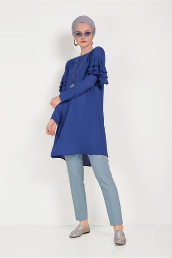 Alvina Tunic with Sleeves Frill 40493