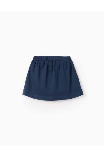 Ziddy Cotton Skort for Girls 'Minnie', Dark Blue