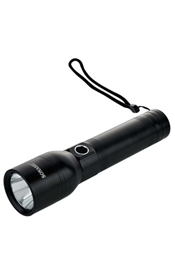 sonashi Rechargeable LED Torch with 8000mAh Battery