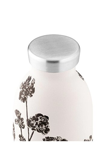 24Bottles Clima Vacuum Flask - White Rose - 500 ml