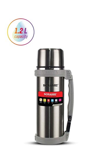 sonashi 1.2L Vacuum Flask for Hot And Cold Beverages